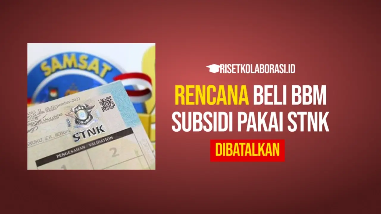 Beli BBM Subsidi Pakai STNK