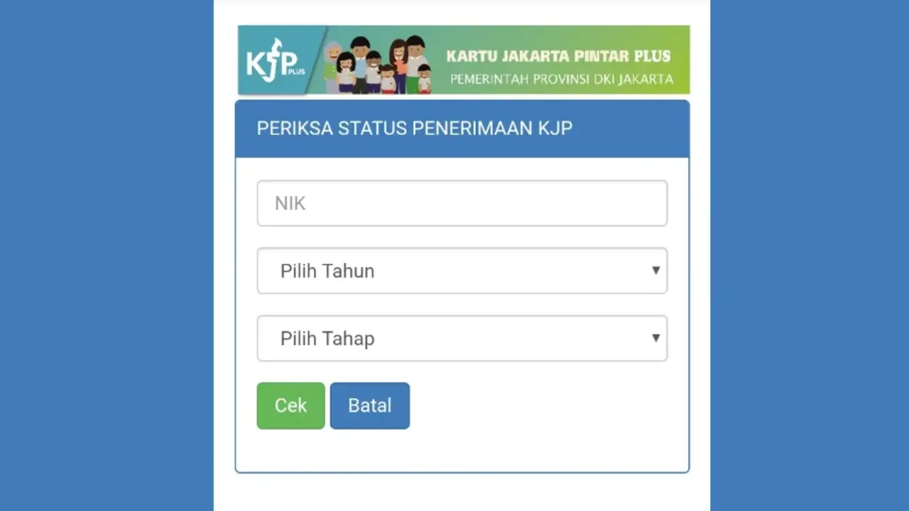 Cara Cek KJP Pakai NIK 2026